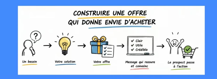 Schéma : construire une offre qui donne envie d'acheter